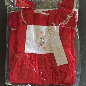 WDW Well Dresses Wolf Cherry Cameron Dress 6y